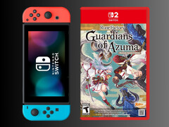 Rune Factory Guardians of Azuma Switch 2 Edition рядом с консолью Switch (Источник изображения: Best Buy с редактированием)