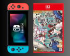 Rune Factory Guardians of Azuma Switch 2 Edition рядом с консолью Switch (Источник изображения: Best Buy с редактированием)