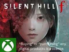 Листинг игры Silent Hill f Xbox с отказом от права собственности (Источник изображения: Xbox gaming с правками)