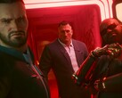 Протагонист Cyberpunk 2077 'V' слева, Джеки в центре и Декстер ДеШон справа. (Источник изображения: CD Projekt Red)