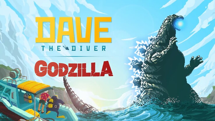 DLC "Dave the Diver Godzilla" можно скачать бесплатно. (Источник изображения: Mintrocket Studios)