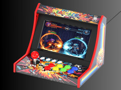 Показана передняя панель аркадного шкафа iMP Mini Arcade Pro Switch (Источник изображения: iMP Gaming PR)