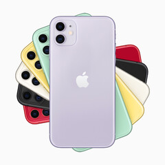 Расцветки Apple iPhone 11 (Источник: Apple)