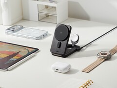 Новая складная магнитная зарядная станция 3 в 1 ESR CryoBoost для устройств Apple. (Источник изображения: ESR)