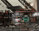 В игре FAR: Lone Sails игрокам предстоит провести своего персонажа по высохшему морскому дну с помощью необычного корабля, управляемого парусом. (Источник изображения: Steam)