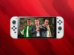 Порт GTA 5 показан на консоли Switch OLED.