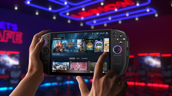 На этом изображении Lenovo Legion Go 2 работает под управлением SteamOS. (Источник изображения: Эван Бласс)