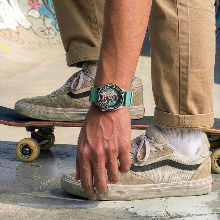 Совместные часы Seiko 5 Sports x Poorboy SRPM17K. (Источник изображения: Seiko через Q-P Magazine)