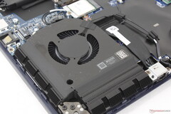 Сверхгромкий уровень шума вентилятора в режиме Overdrive, пожалуй, не стоит очень небольшого выигрыша в производительности (Источник изображения: Notebookcheck)