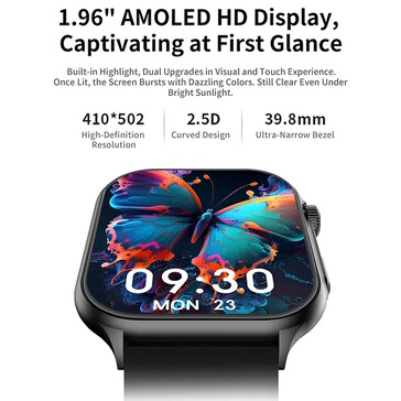 На борту установлен AMOLED-дисплей