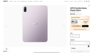 В описании Oppo Pad Mini на сайте Oppo Thailand, где пока указана предварительная цена, также отмечено, что единственная доступная конфигурация оснаще