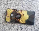 Samsung Galaxy S10 5G был полностью уничтожен. (Изображение: Naver/user-Rivon)