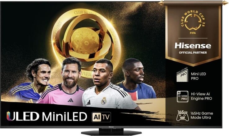 Миниатюрный LED-телевизор Hisense U8Q появился в Европе. (Источник изображения: Hisense)
