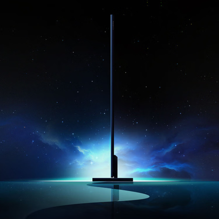 Телевизор TCL Q10M Ultra TV описывается как ультратонкая модель. (Источник изображения: JD.com)