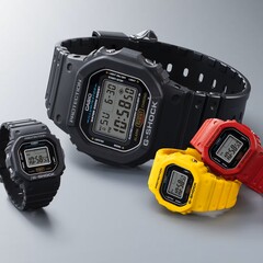 G-Shock Nano по сравнению с обычными DW-5600 (Источник изображения: Casio)
