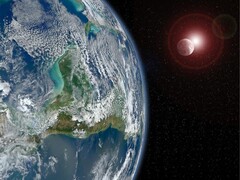 Изображение, показывающее Землю и Луну. (Источник изображения: Buddy_Nath - Pixabay)