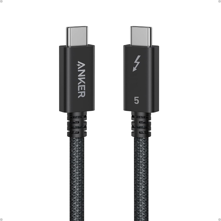Кабель Anker Prime Thunderbolt 5 Cable. (Источник изображения: Anker)