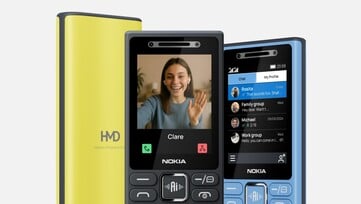 Модель Nokia 200 4G представлена в чёрном, синем и жёлтом цветах