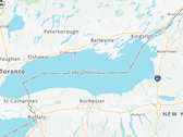 Название озера Онтарио на сайте MapQuest остаётся без изменений.