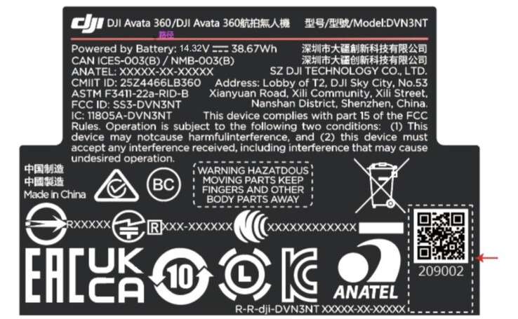(Источник изображения: FCC через @Drones19170668)
