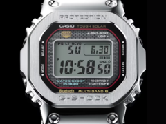 По слухам, часы Casio G-Shock GMW-B5000D Orange Line будут похожи на модель GMW-B5000D-1C Red Line (вверху). (Источник изображения: Casio)
