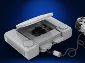 Скриншот консоли Sony PlayStation 1 из проекта Lego Ideas с контроллером