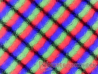 Структура пикселей (127 точек на дюйм)