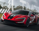 BYD Yangwang U9 Track Edition, установивший новый рекорд скорости на электромобиле. (Источник изображения: BYD)