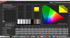 CalMAN ColorChecker (DCI-P3)