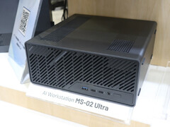 Minisforum MS-02 Ultra вмещает много всего в свой относительно компактный корпус. (Источник изображения: PC Watch)