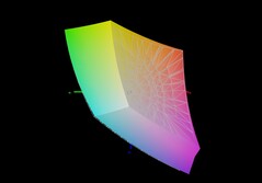 XMG Neo 16 E24 против sRGB