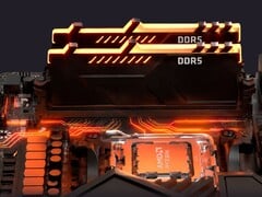 Рекламный рендер стандарта памяти EXPO-UUL DDR5 от AMD