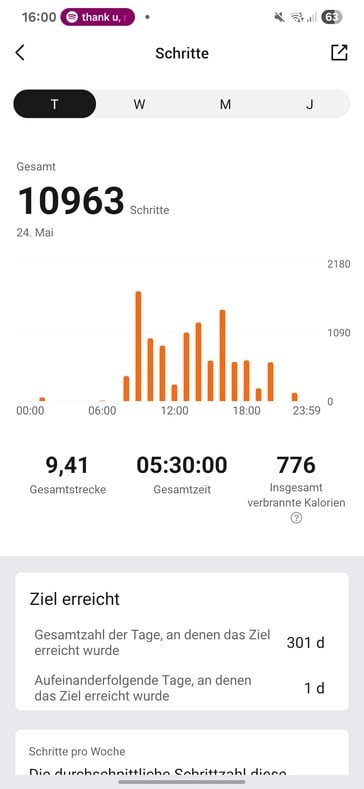 Amazfit Active 2: Активность