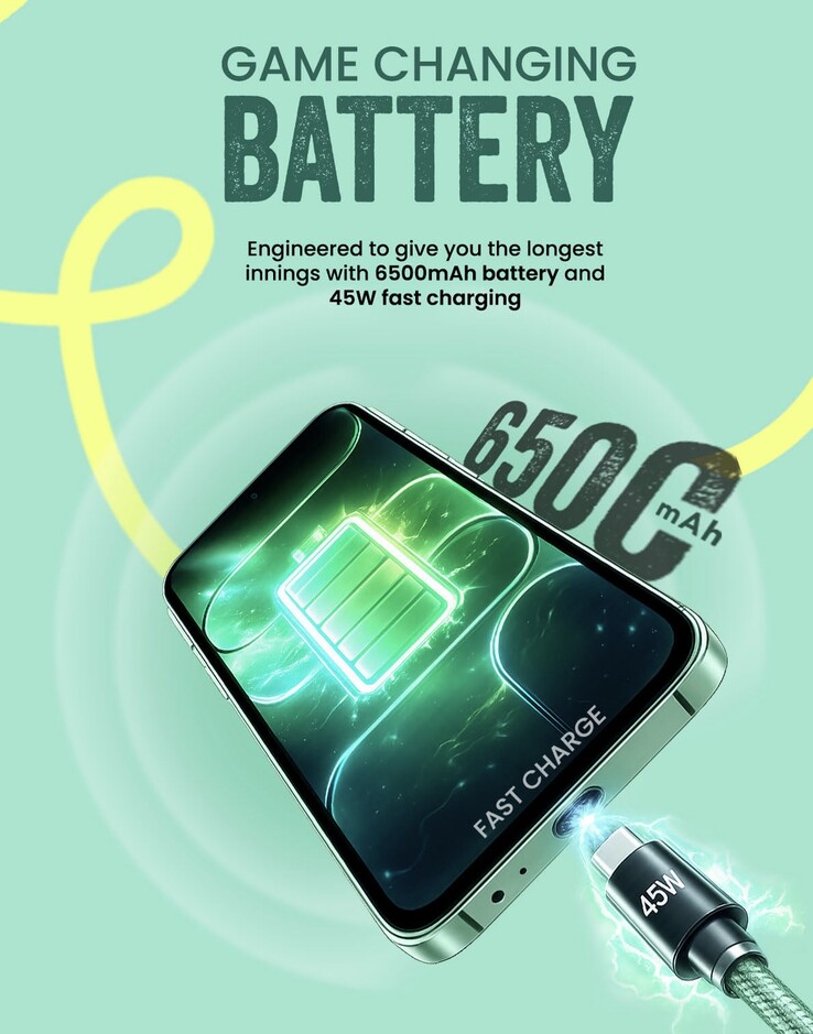 Tecno Pop X 5G может похвастаться батареей емкостью 6 500 мАч 