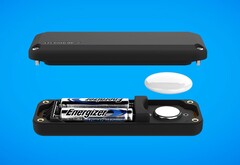 TimeCapsule питает Apple AirTag от двух батареек AA. (Источник изображения: Elevation Lab)