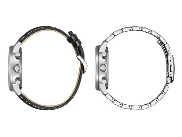 Новые часы CA472 имеют ремешки из кожи и металла. (Источник изображения: Citizen)