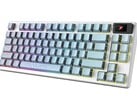 MSI Forge GK600 TKL Wireless Topo Blue edition с многослойными топографическими контурами на синих PBT-клавиатурах. (Источник изображения: MSI)