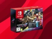 На снимке представлен комплект Nintendo Switch с игрой Mario Kart 8 Deluxe