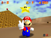 Скриншот из игры Super Mario 64 на Dreamcast (источник изображения: Video Game Esoterica)