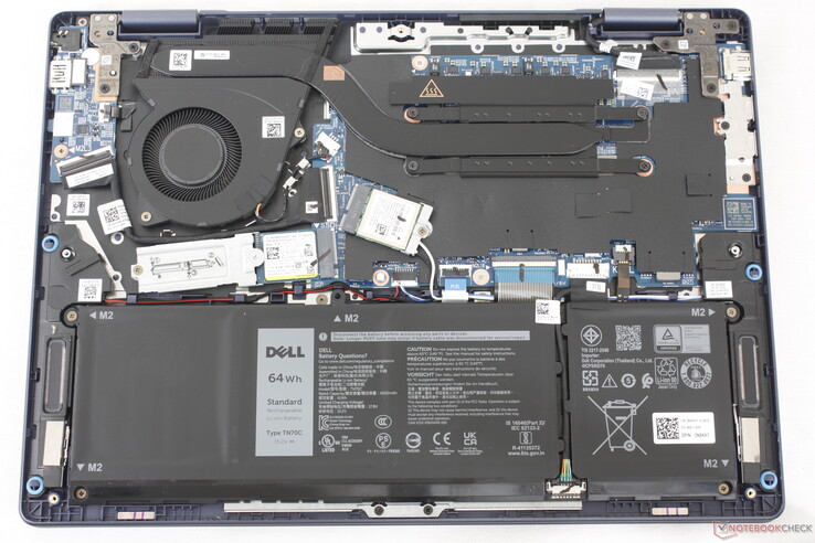 Внутренние компоненты Dell 14 Plus 2-в-1