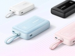 Anker Zolo Power Bank (20K, 30 Вт, встроенный кабель USB-C) появился в Европе. (Источник изображения: Anker)