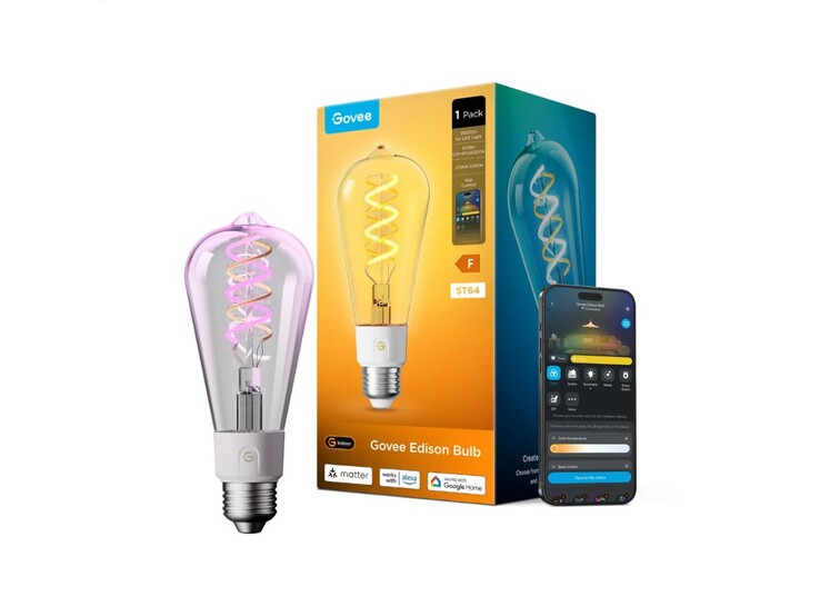 Govee E27 Smart Edison Light Bulb 500lm для ЕС