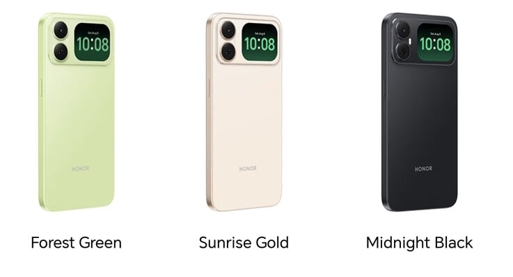 Варианты расцветки Honor Play 20C.