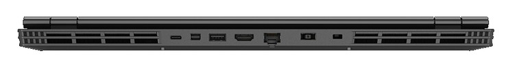 Задняя сторона: 1x USB 3.1 Type-C, Mini-DisplayPort, 1x USB 3.1, HDMI, гигабитный LAN, кнопка включения, замок Kensington
