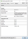 GPU-Z: Дополнительная информация