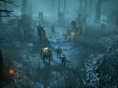 Изображение, демонстрирующее игровую среду в игре «Miasma Chronicles», которая в настоящее время продаётся на Steam со скидкой 70 %.
