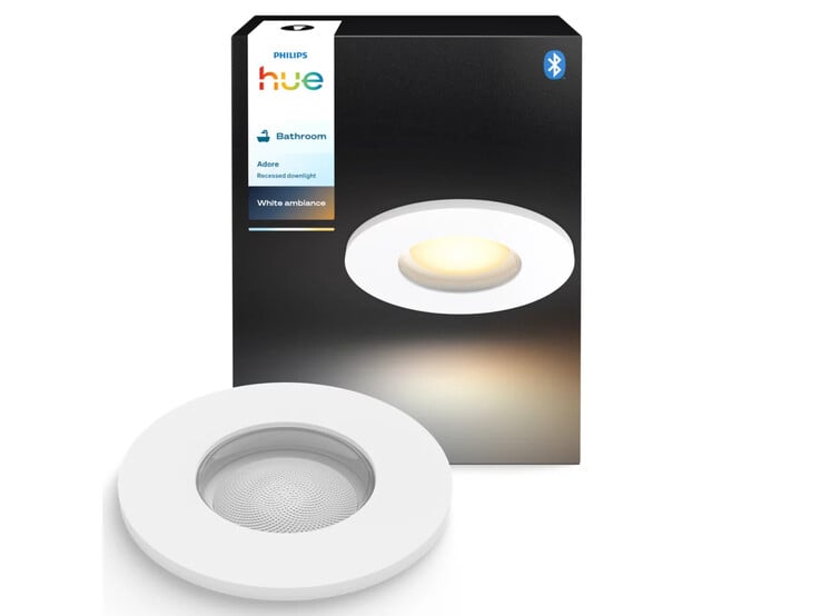 Встраиваемый светильник Philips Hue Adore Bathroom белого цвета (Источник изображения: Philips)