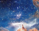 Изображение Вебба молодого звездного скопления Писмис 24 (Источник изображения: NASA, ESA, CSA и STScI; обрезано)