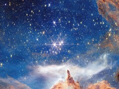 Изображение Вебба молодого звездного скопления Писмис 24 (Источник изображения: NASA, ESA, CSA и STScI; обрезано)