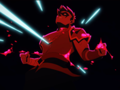 Sworn очень похожа на Hades - ключевое отличие в том, что она поддерживает многопользовательскую игру. На картинке - скриншот из трейлера игры. (Источник изображения: PlayStation/YouTube)